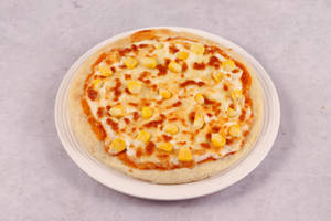 7" Corn & Cheese Pizza