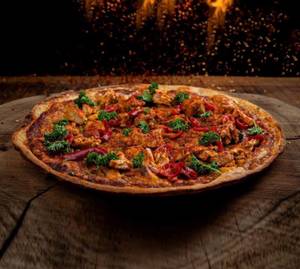 Butter Chicken Pizza
