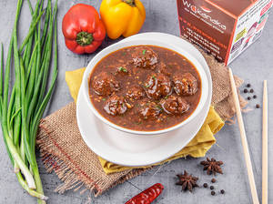 Veg Ball Manchurian (gravy)