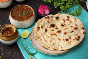 Dhabba Dal With Tandoori Roti (2 Pcs)