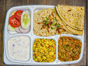 Paneer Bhurji Meals