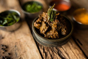 Kuru Milagu Eeral Piratal [Mutton Liver Roast]