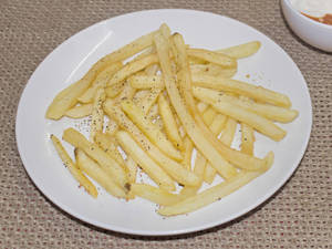 Salted french fries