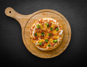 7" Baby Corn and Capsicum Pizza