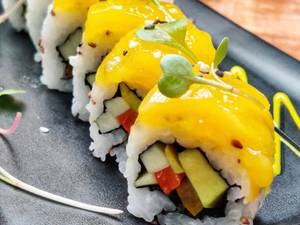 Enoki Habanero Roll