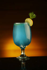 Sea Blue Mocktail