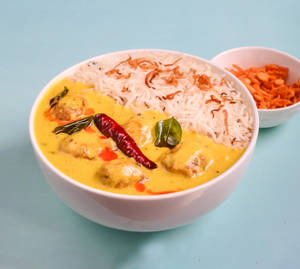 Punjabi Kadhi Chawal