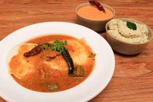 Sambar Idli [2 pieces]
