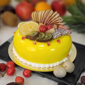 World Of Fruits Cake