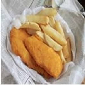 Fish & Chips (4 Pcs)