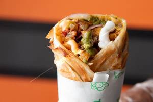 Soya Chaap Masala Roll