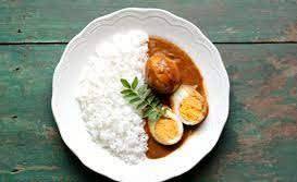 Basmati Rice with Egg Curry [2 Eggs]