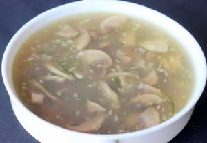 Clear Mushroom Soup