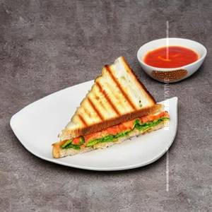 Toast Vegetable Cheese Sandwich