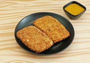 Kolkata Fish Fry Served With Kasundi (1 Pc)