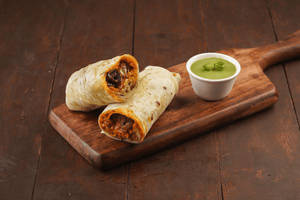 Mushroom Masala Roll