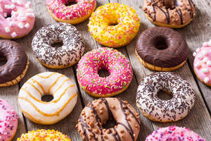 Chocolate Donut (3pic)