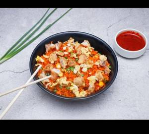 Mixed schezwan fried rice