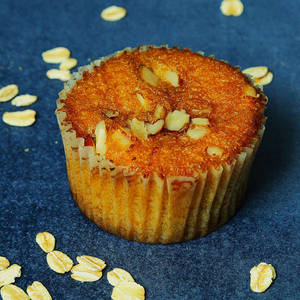 Carrot Almond Cupcake