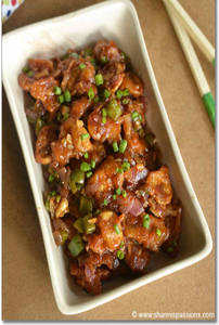 Mushroom Manchurian Dry