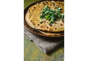 Methi Stuffed Kulcha