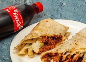 Chicken Shawarma Rumali + Thumsup ( 250ml)