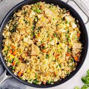 Egg Chicken Fried Rice