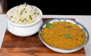 Dal Fry + Rice