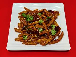 Honey Chilli Potato Dry