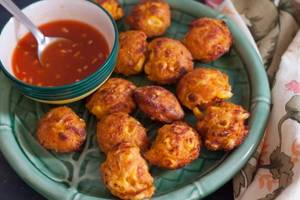 Soya Keema Gujju Tandoori Momos (8 Pcs)