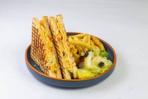 Brick Roasted Peri Peri Exotic Vegetable Sandwich