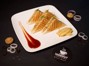 Mushroom Cheese Grilled Sandwich
