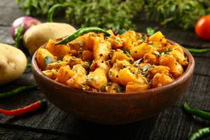 Aloo Gobhi Dry Masala