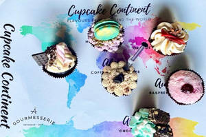 Cupcake Continent Combo - 6pcs