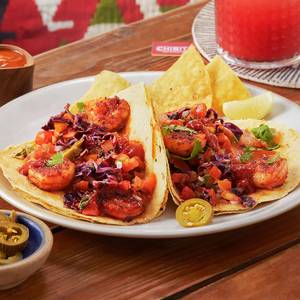 Pan-Seared Prawns Soft Tacos