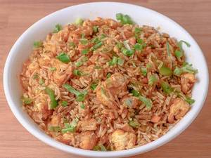 Mixed Schezwan Fried Rice (Serves 1-2)