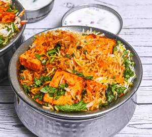 Special Paneer Tikka Biryani