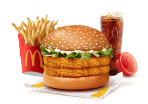 McVeggie Double Patty Burger Combo