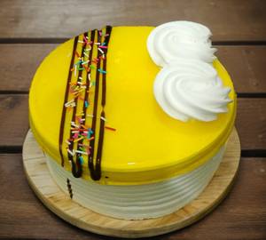 Pineapple Cake (Eggless) (500 Gms)