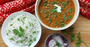 Dal makhani rice