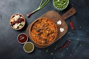 Schezwan Mushroom Fried Rice 