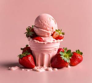 Strawberry Supreme Icecream 