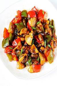 Mushroom Chilli
