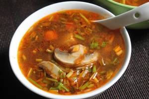 Veg Tom Yom Soup