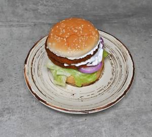 Double Veggie Delight Burger