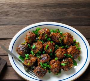 Veg manchurian dry