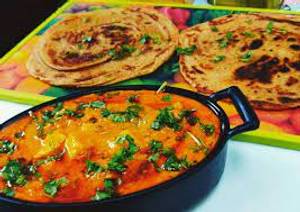 Shahi paneer with parantha COMBO