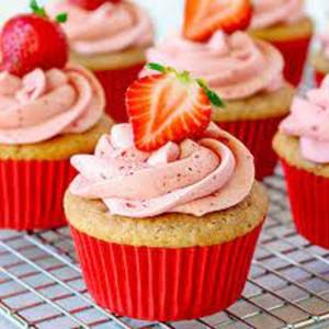 Strawberry Cupcake