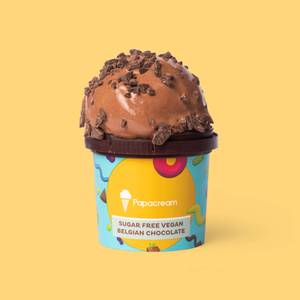 Sugar Free Vegan Belgian Chocolate Ice Cream [100 ML]