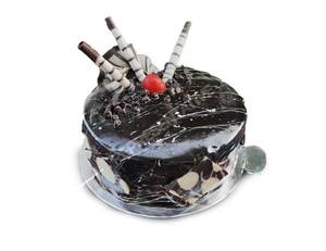 Eggless Chocolate Marble Cake